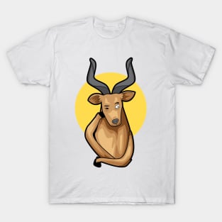 Winking Kudu Art T-Shirt